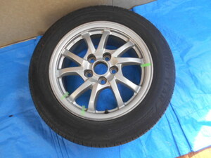 良品 ZVW40W ZVW41W プリウスα 1本 205/60R16 7分山 16×6.5J +39 純正 アルミ 5925