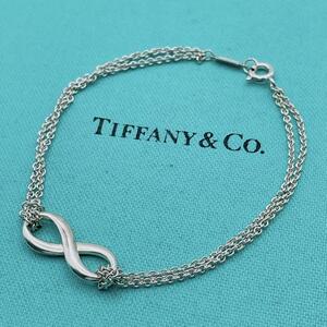 【極美品】Tiffany & Co. ブレスレット　インフィニティ　SV925