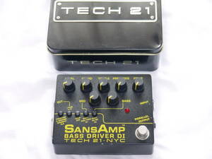 TECH21 テック21 Sansamp サンズアンプ Bass Driver DI V2　送料無料