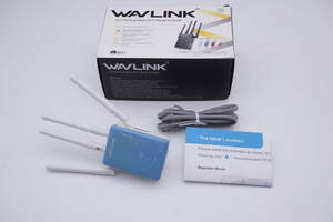 WAVLINK　AC1200　Wifi　中継器　エクステンダー　ルーター　AP　WL-WN575A3 青　ブルー