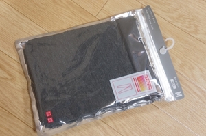 A880　即決　新品　UNIQLO ユニクロ　ヒートテック HEATTECH タイツ　M　ダークグレー　クリックポスト発送