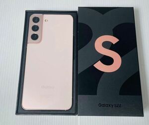 新品未使用 SAMSUNG SIMフリー Galaxy S22 ピンク 桃色 ピンクゴールド SCG13 256GB 