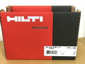 【数量限定”超”特価】新品 HILTI ヒルティ ガスピンのみ GX100/GX120用 X-GHP 18 MX 硬質コンクリート用高性能連発ねじ 750本 ガス無し