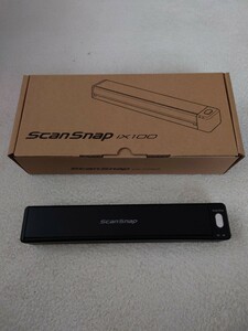 １円～　リコー　RICOH 　スキャナー　ScanSnap ix100 　FI-IX100B A4 A3 携帯 便利　ビジネス　リモート　ブラック　WiFi