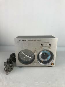 A9218●SONY ソニー PROGRAM TIMER プログラムタイマー オーディオタイマー PT-24 オーディオ機器 昭和レトロ