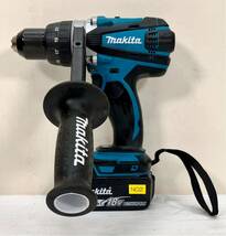 1円〜 マキタ makita DF458D 充電式ドライバドリル インパクトドライバー 電動工具 大工道具 工具 コードレス 通電動作確認済み 中古品_画像2