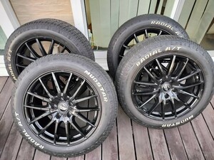 引き取り限定　デリカ　エクリプス　アルファード　225/55R18　ホワイトレター