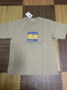 【新品】バーンズ BARNS タフネックプリントTシャツ HOT OIL SERVICE