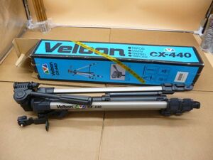Velbon　CX-440　三脚　カメ152　　　送料無料 管ta　　23DE