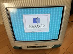 iMac Rev.B　Mac OS 9.2.2インストール　割れあり　ジャンクで