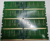 hynix 512MB メモリー PC2-3200U-333-12 4枚セット _画像3