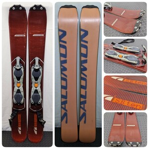 ★美品☆１シーズン使用★SALOMON SB10 赤 スノーブレード 99.9cm ファンスキーボード ショートスキー★サロモン SNOWBRADE SBTEN