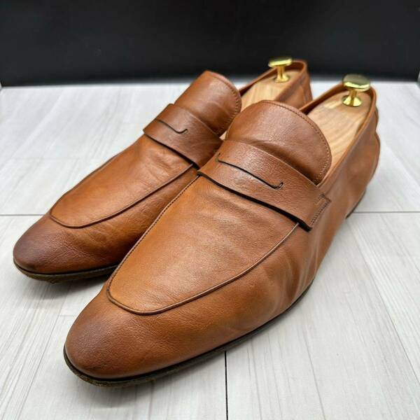 【Berluti】ベルルッティ 28.5 ローファー 革靴 10 ブラウン