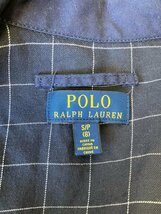 【送料込】【男の子用】POLO RALPH LAUREN ポロラルフローレン ジャケット 140cm S/P(8) ネイビー×レッド 裏地あり 長袖 s3406144_画像4