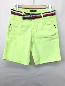 [Включена доставка] [Детская/детская одежда] Томми Хилфигер Томми Хилфигер короткие брюки 150см Желтый хлопок/полиэстер мальчиков/N471203
