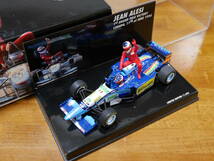 即決 1/43 ミニチャンプス ベネトン ルノー B195 M.シューマッハ 1995 1stWin カナダGP J.アレジ ライドオンアレジ LE11.695pcs_画像2