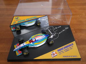 即決 1/43 VCモデルス ジョーダン プジョー EJR195 R.バリチェロ カナダGP 1995