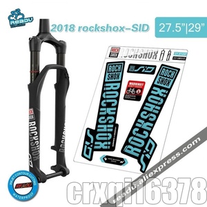 特価◎2018 rockshox sidマウンテンバイクフロントフォークデカール自転車フロントフォークステッカー