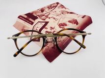 Qa217 OLIVER PEOPLES 505 DM LimitedEdition雅 日本製　チタン　鼈甲　メガネ　フレーム　 オリバーピープルズ _画像8