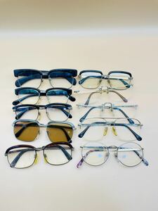 QA265 Seiko, kooki Gentry , Imperial 12KGF 14kGF ビンテージ　メガネ　フレーム　まとめ　日本製　金張り眼鏡 