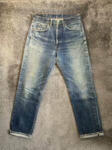 【W32】60s LEVIS 502 0117 BIGE デニムパンツ ヴィンテージ リーバイス 501XX ビッグE 66前期 551 505 506 507 557 70505 ジーンズ 70s