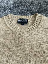 【希少】80s LANDS END McGeorge製 英国製 イギリス製 シェットランド セーター ビンテージ L SHETLAND ヴィンテージ ランズエンド ニット_画像3