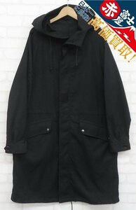 3J3093/uniform experiment FRENCH HOODED LUMILET WOOL COAT UE-202038 ユニフォームエクスペリメント ジャケット コート