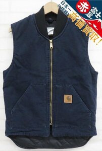 7T8236/Carhartt ダックワークベスト USA製 カーハート