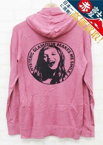 7T8033【クリックポスト対応】ヒステリックグラマー ガールプリント ジップニットパーカー HYSTERIC GLAMOUR Tシャツ