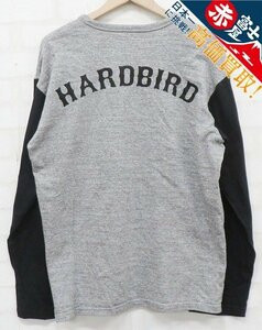 7T8540/HARD BIRD ツートン ロングスリーブTシャツ HB-TLCL-003 ハードバード 長袖Tシャツ