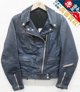 3J3371/Lewis leathers 70s サイクロン ルイスレザー ライダース ビンテージ