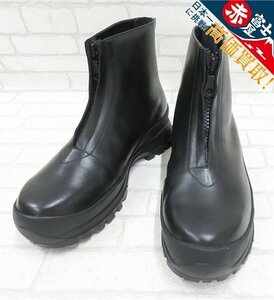 2S8166/未使用品 foot the coacher ZIP BOOTS フットザコーチャー ジップブーツ