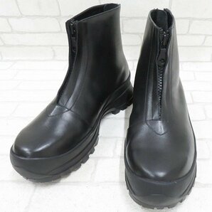 2S8166/未使用品 foot the coacher ZIP BOOTS フットザコーチャー ジップブーツの画像2