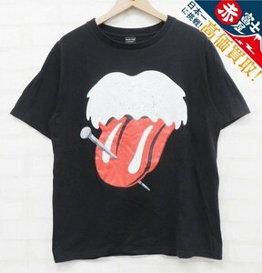 7T8157【クリックポスト対応】NUMBER (N)INE ローリングストーンズ半袖Tシャツ ナンバーナイン