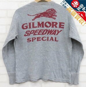 7T8741/FREEWHEELERS HENLEY NECK GILMORE MOTOR OIL 1635002 フリーホイーラーズ 長袖ヘンリーネックTシャツ