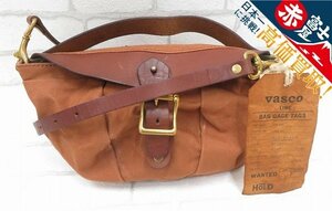 1B6158/未使用品 vasco CAS BAG VSRE-243 ヴァスコ キャスバッグ ショルダーポーチ