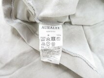 7T8433/ AURALEE STAND-UP TEE A20ST01SU オーラリー 半袖Tシャツ_画像5