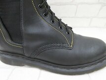 2S8487/Dr.Martens×Yohji Yamamoto 101 YY GUSSET 25612001 ドクターマーチン ヨウジヤマモト 6ホールサイドゴアブーツ_画像7