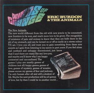 輸 Eric Burdon & The Animals Winds Of Change エリック・バードン アニマルズ◆規格番号■OW-30335◆送料無料■即決●交渉有