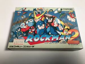 新品未使用　ファミコン ROCKMAN ロックマン2