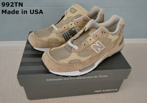 ニューバランス M992TN 28.5cm US10.5 New Balance タン 復刻版 新品未使用 MADE IN USA