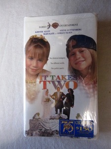  rare! import version video [It Takes Two.....2] direction : Anne ti*te naan to..:orusen sisters ( full house ) unopened records out of production 