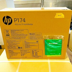 903 ★未使用／未開封★ HP P174 17-inch Monitor 5RD64AA 17インチ モニター SXGA (1280 x 1024 @ 60 Hz) LED バックライト ディスプレイ