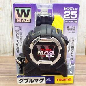 ●【RH-7255】未使用 TAJIMA タジマ セフG3ゴールドダブルマグ25 5.5m CWM3S2555 コンベックス 【レターパックプラス・送料全国520円可】