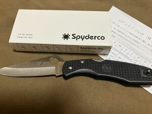  spyderco スパイダルコ　パシフィックソルト　大海人