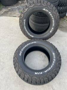 LT235 70R16 104/101S ホワイトレター BFGoodrich All-Terrain T/A 2020年10mm山2本