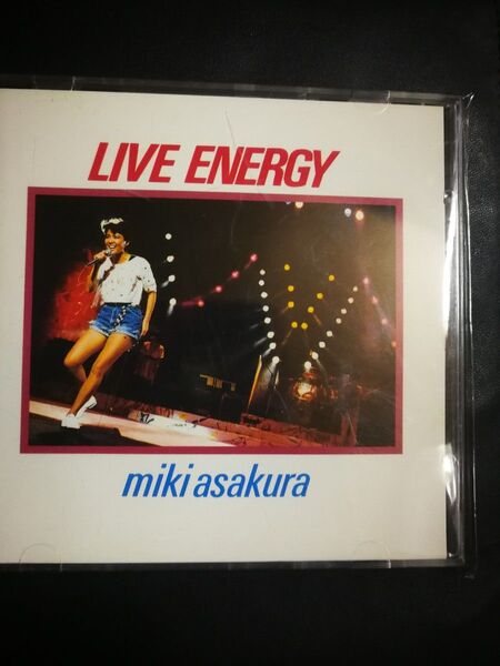 1212 Yahoo!フリマ出品 麻倉未稀 美品 LIVE ENERGY 匿名迅速発送 曲目画像掲載 送料無料