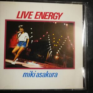 1212 Yahoo!フリマ出品 麻倉未稀 美品 LIVE ENERGY 匿名迅速発送 曲目画像掲載 送料無料