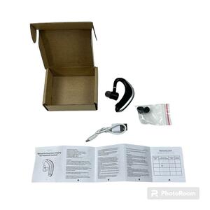 片耳イヤホン ワイヤレス ヘッドセット 生活防水 黒 Bluetooth5.0