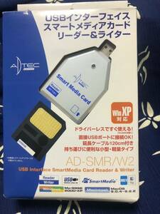 アドテックUSB1.1 スマートメディア リーダー&ライター